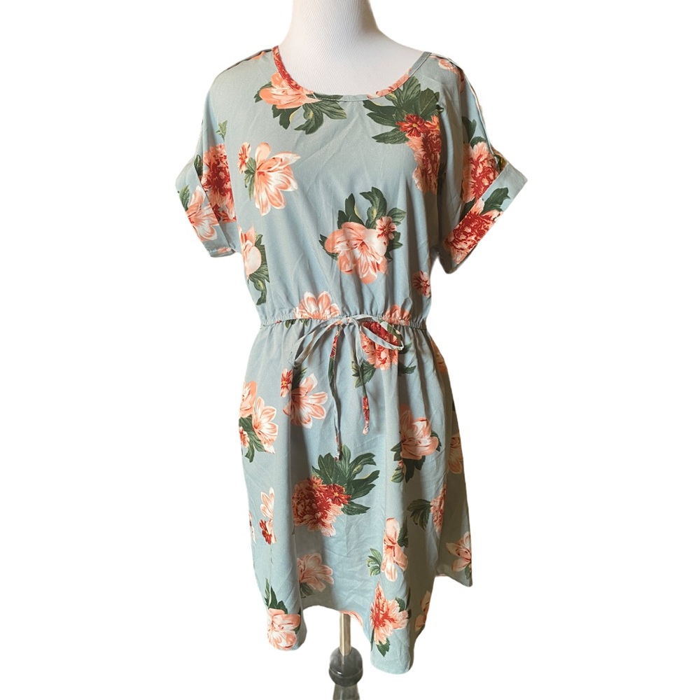 Floral print dress!